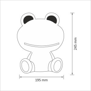 Polux Lampka nocna Żabka LED (307682) 2