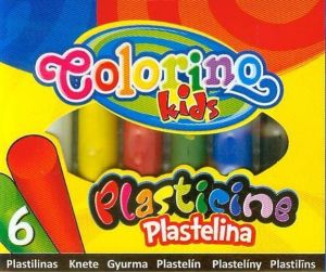 Colorino Plastelina Patio, 6 kolorów (13871) 1