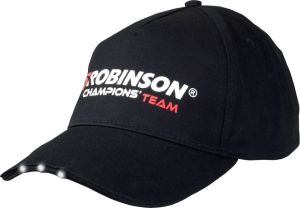 Robinson Czapka z daszkiem i 3 diodami Robinson Champions Team czarna (69-CZ-RL4) 1