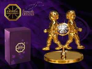 Union Crystal Bliźnięta z kryształkami Swarovskiego (122-0108) 1