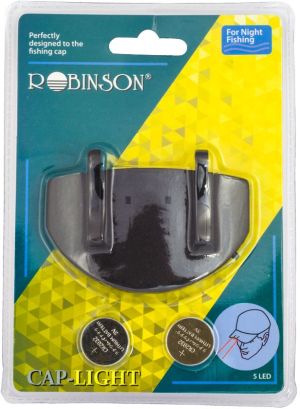 Latarka czołowa Robinson Latarka na daszek czapki - 99-LM-008 2