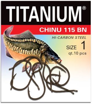 Robinson Haczyk Titanium CHINU r. 1 10szt (02-P-115BN-01) 1