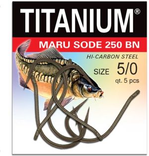 Robinson Haczyk Titanium Maru Sode r. 5/0, 5szt (02-P-250BN-5/0) 1