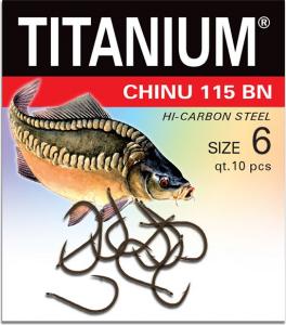 Robinson Haczyk Titanium CHINU (10 szt.) r. 4 (02-P-115BN) 1