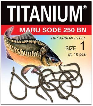 Robinson Haczyk Titanium Maru Sode r. 1, 10szt (02-P-250BN-01) 1