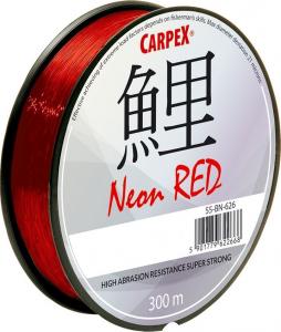 Carpex Żyłka Neon Red 0.26mm 300m (55-BN-326) 1