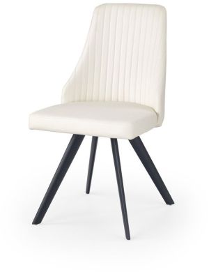 Halmar Krzesło K206 biało-czarne 1