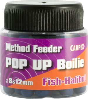 Carpex Method Feeder POP UP Boilie - Fish-Halibut, śr. 8 & 12mm, 20g (64-MP-FIH) 1