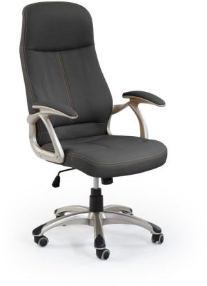 Krzesło biurowe Halmar Edison Czarny z kółkami do dywanów 1