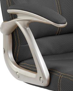 Krzesło biurowe Halmar Edison Czarny z kółkami do dywanów 2