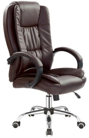 Krzesło biurowe Halmar Relax Brązowe 1
