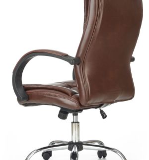 Krzesło biurowe Halmar Relax Brązowe 3