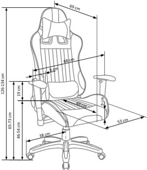 Fotel Halmar Defender (V-CH-DEFENDER) 4