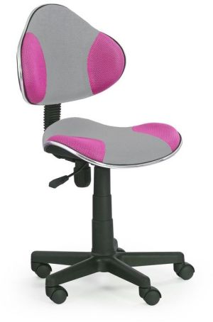 Krzesło biurowe Halmar Flash 2 Różowe 1