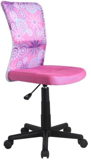 Krzesło biurowe Halmar Dingo Różowy 1