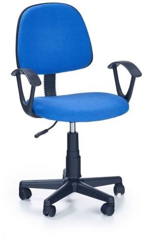 Krzesło biurowe Halmar DARIAN BIS fotel młodzieżowy niebieski 1