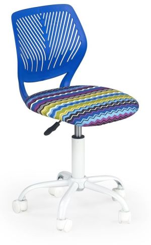 Krzesło biurowe Halmar BALI fotel młodzieżowy niebieski 1