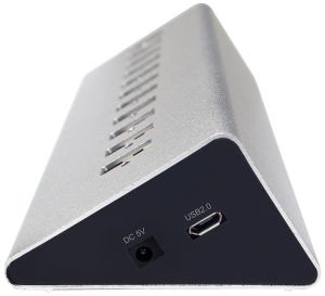 HUB USB LogiLink 10x USB-A 2.0 (UA0226) 3