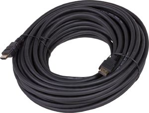 Kabel Akyga HDMI - HDMI 20m czarny (AK-HD-200A) 1