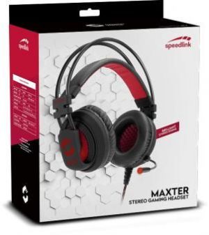 Słuchawki Speedlink Maxter Czerwone (SL-860002-BK) 5