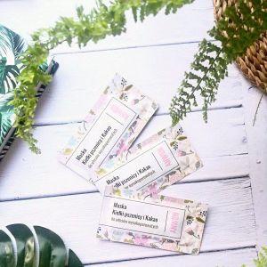 Anwen Maska do włosów wysokoporowatych w saszetce - Kiełki pszenicy i kakao 10ml 2