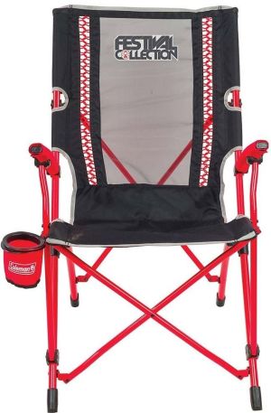 Coleman Krzesło kempingowe Bungee Chair black/red 1