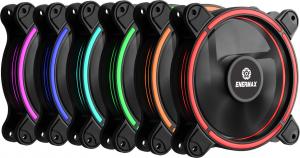 Wentylator Enermax T.B. RGB 120mm 6-pack + Hub (UCTBRGB12-BP6) 2