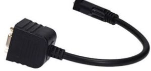 Gembird pasywny adapter/splitter DVI męski do 2x VGA żeński, 0.3m, czarny (A-DVI-2VGA-01) 4