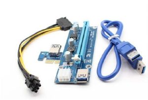 Qoltec Riser PCi-E 1x - 16x | USB 3.0 (55501) 1