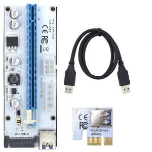 Qoltec Riser PCi-E 1x - 16x | USB 3.0 (55502) 1
