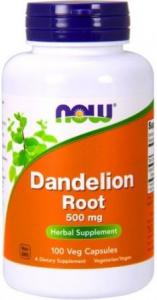NOW Foods Dandelion Root 500 Mg - 100 Kapsułek 1