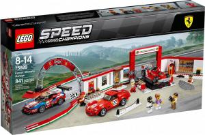 LEGO Speed Champions Rewelacyjny warsztat Ferrari (75889) 1
