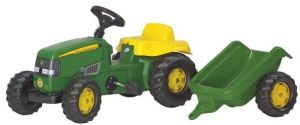 Rolly Toys Traktor John Deere Kid z przyczepą (5012190 WP-695) 1