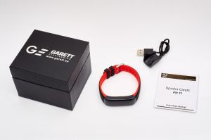 Smartband Garett Fit 11 Czarny Czerwony 3