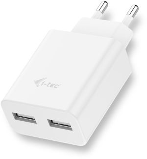 Ładowarka I-TEC Power Charger 2x USB-A 2.4 A (CHARGER2A4W) 2