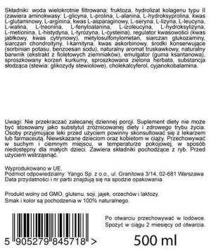 Yango Multiwitamina Kolagen na stawy 500ml 2