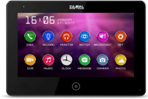 Zamel Wideomonitor z dotykowym ekranem 7 cali czarny VP-809B (ENT10000387) 4