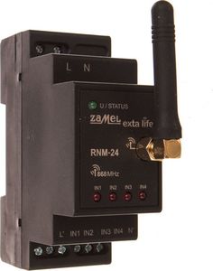 Zamel Radiowy nadajnik modułowy 4-kanałowy 230V RNM-24 (EXL10000022) 1