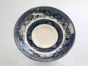 Churchill Spodek do filiżanki do kawy Blue Willow (670-0064) 1