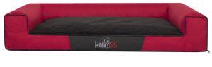 Hobbydog Legowisko Victoria Exclusive czerwone z czarnym materacem r. L (VIECZE5) 2