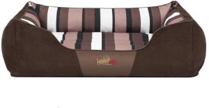 Hobbydog Legowisko Nice ciemny brąz z pasami r. XL (NICCBP8) 2