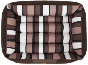 Hobbydog Legowisko Nice ciemny brąz z pasami r. XL (NICCBP8) 3
