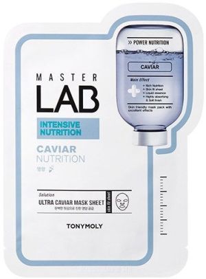 Tonymoly Odżywcza maska do twarzy z kawiorem Master Lab Intensive Nutrition 19g 1