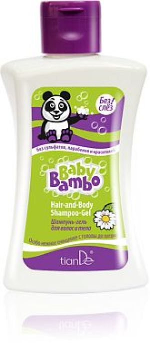 Tiande Szampon-żel dla dzieci do mycia włosów i ciała „Baby Bambo” 250g 1