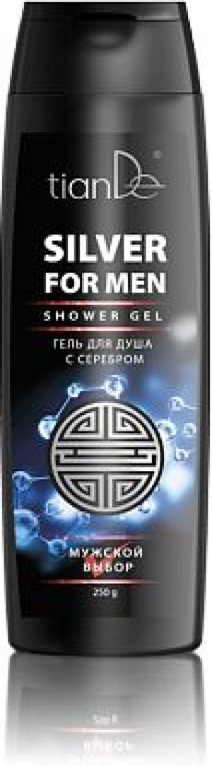 Tiande Żel pod prysznic ze srebrem dla mężczyzn 250ml 1