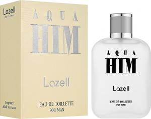 Lazell Aqua Him For Men EDT 100 ml 1