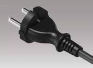 Plastrol Przewód przyłączeniowy z wtyczką PP-21 b/u 5m H05RR-F 2x1,5 (W-97196) 2