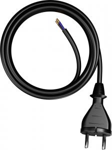 Plastrol Przewód przyłączeniowy z wtyczką PP-21 b/u 5m H05RR-F 2x1,5 (W-97196) 5