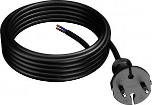 Plastrol Przewód przyłączeniowy z wtyczką PP-21 b/u 5m H05RR-F 2x1,5 (W-97196) 7