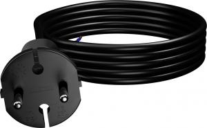 Plastrol Przewód przyłączeniowy z wtyczką PP-21 b/u 3m H05RR-F 2x1 (W-97188) 2